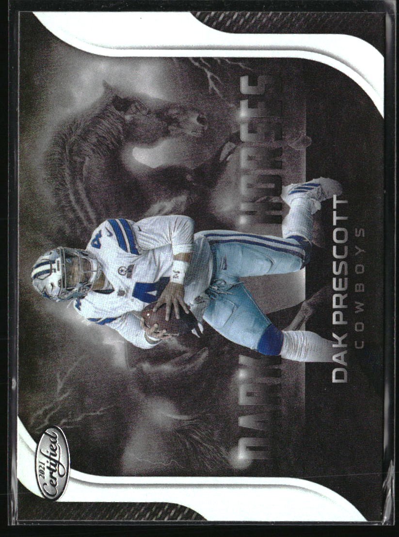 2021 Panini Certified #DH-5 Dak Prescott Dark Horses