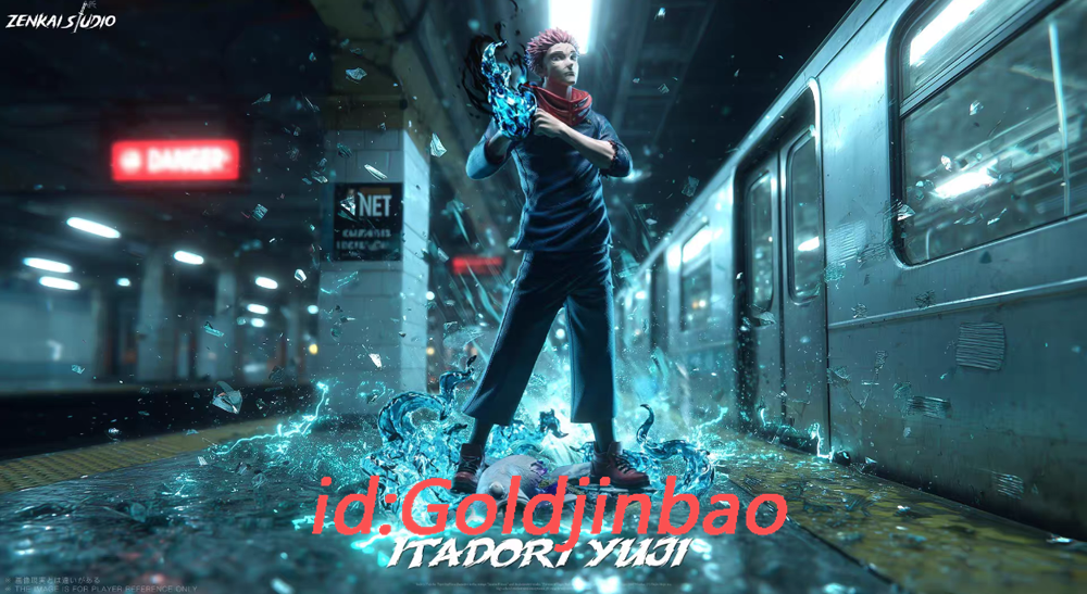 ZENKAI Studio Itadori Yuji Model In Stock Jujutsu Kaisen Painted