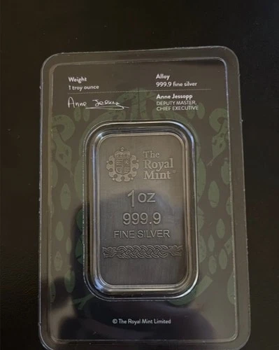The Royal Mint Loki 1oz Antiqued Silver Minted Bullion Bar Limited 500