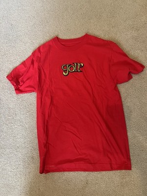 Golf Wang Ofwgkta Tyler The Creator Le Fluer Logo T Shirt Red Size Medium
