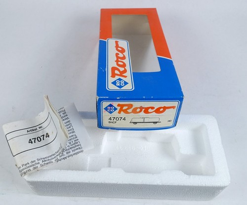 ROCO 47074 LEERKARTON Kesselwagen Güterwagen SNCF Spur H0 OVP HO Leerverpackung | Zustand: Gebraucht