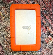 LaCie Rugged Rugged Line External Drive Mini USB Orange/Silver. 500 GB