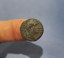 Antoninus Pius Roman Silver Denarius Coin Annona Seated RIC 250 Rome mint