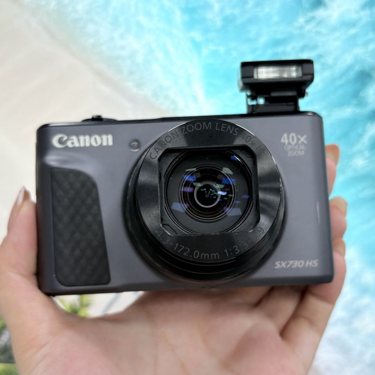 Canon PowerShot SX730 HS Digital Camera Black 20.3 MP English - 90