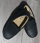 Childrens Place Boys Dress Shoes SZ 13 Black Loafer — photo 1