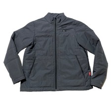 Milwaukee M12 Heated Jacket Mens Large Gray Toughskin with Battery Works