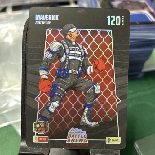 COOPER FLAGG MAVERICK 2026 BO JACKSON BATTLE ARENA BRAWL 1ST ROOKIE FOIL