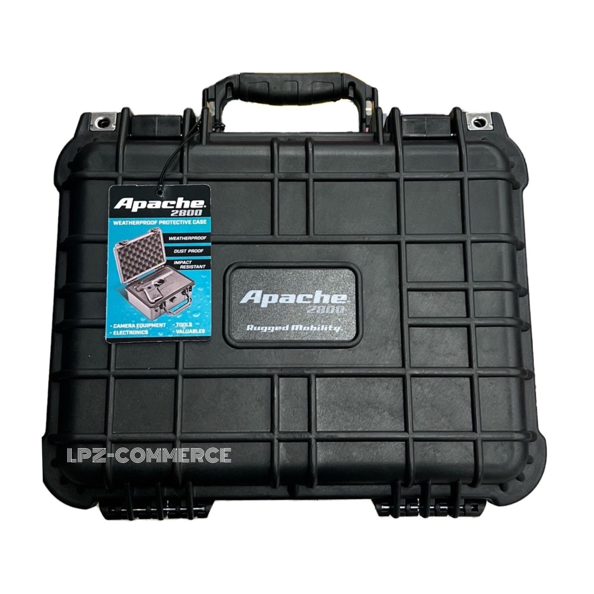 APACHE 2800 Weatherproof Protective Case, Medium, Black | eBay