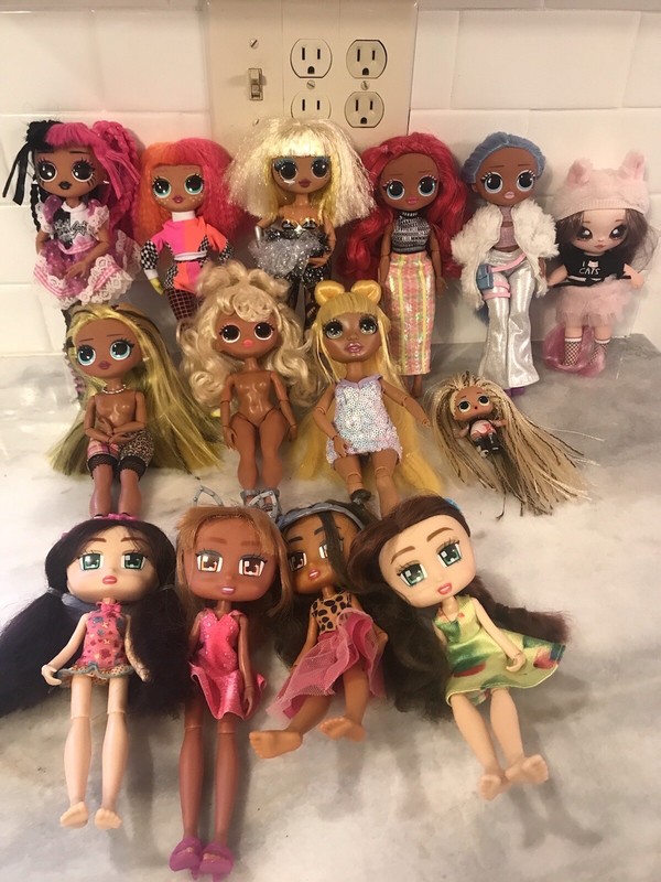 Mixed Lot OMG LOL Surprise Dolls And Boxy Girl Dolls