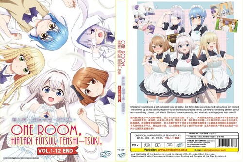 DVD Anime One Room, Hiatari Futsuu, Tenshi-tsuki TV Series Vol. 1-12 End Eng Sub - Picture 3 of 9