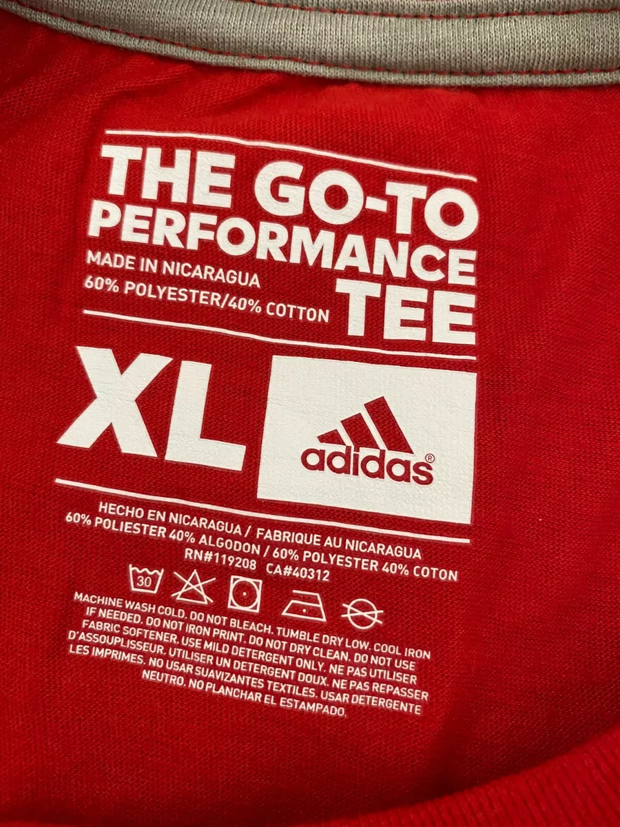 Adidas go to performance tee hotsell