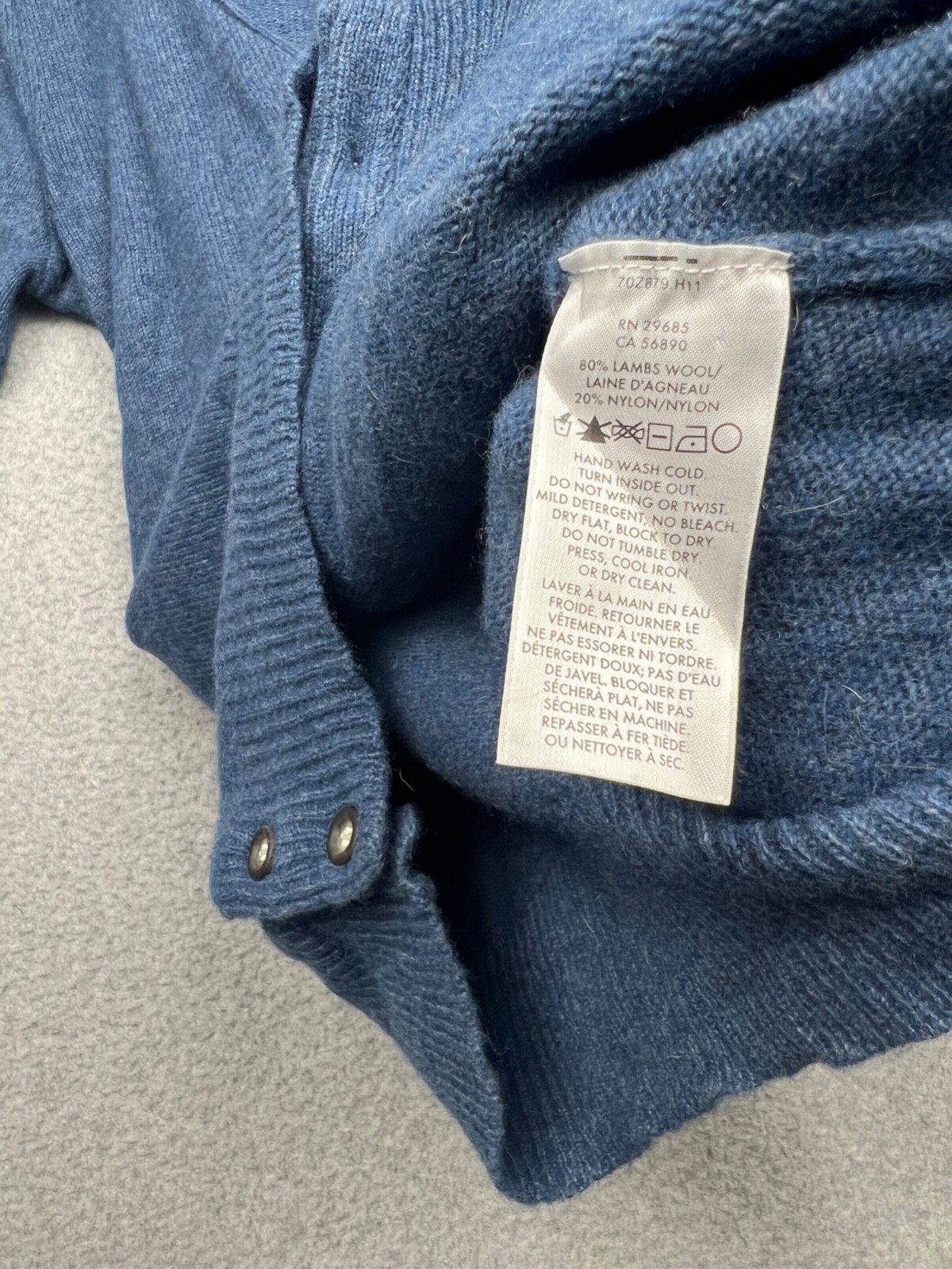 Pendleton Lambs Wool V-Neck Button Up Cardigan Wo… - image 14