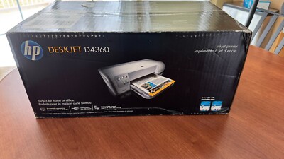 HP Deskjet D4360 Inkjet Printer NEW IN BOX