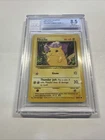 Pikachu Base Set 58/102 BGS 8.5 Pokemon Card Vintage BGS Yellow Cheeks