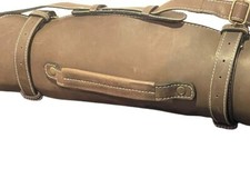 Chef's knife roll bag, heanuine leather knife roll bag, knife bag holder