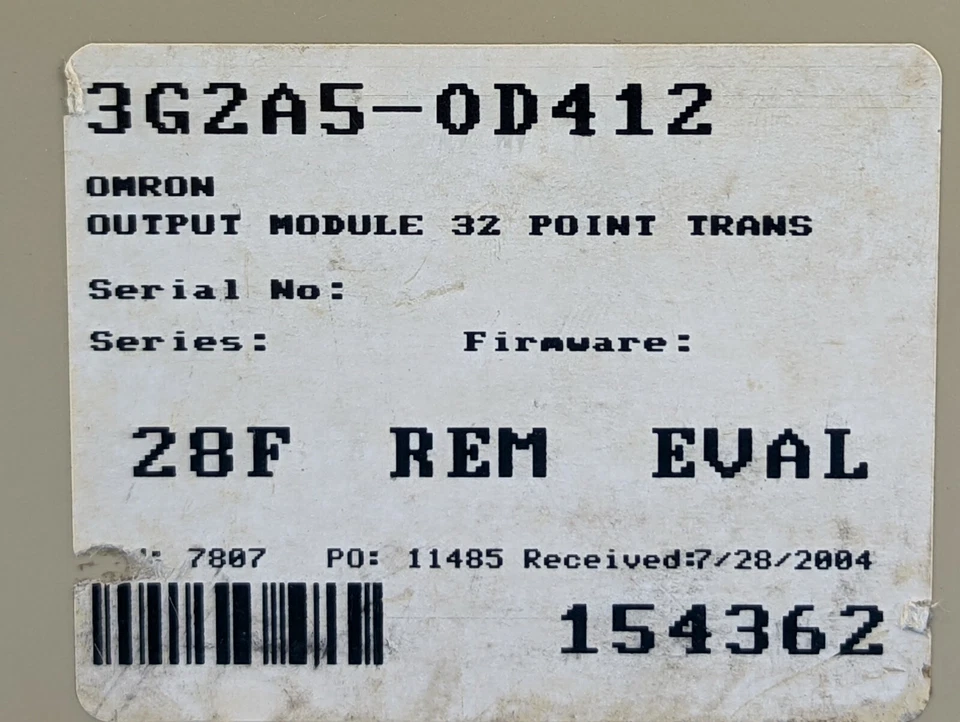 欧姆龙 3G2A5-OD412 32 点晶体管输出模块,3G2A5OD412 — 第 3/4 张图片