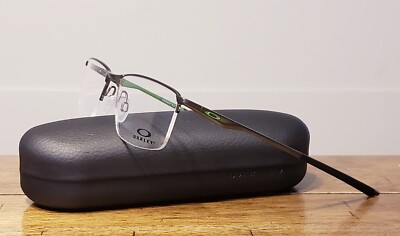 Oakley Eyeglasses SOCKET 5.5 OX3218-0254 Satin Pewter Green Frames