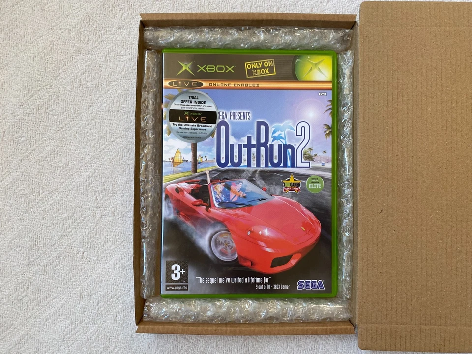 OutRun 2 XBOX - UK PAL VGC CIB - High Quality Packing - Tracked - Image 2 of 4