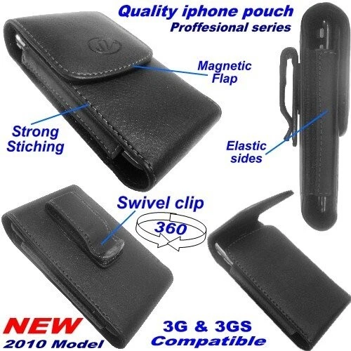 Nokia 2780 Flip / 2760 Flip Leather Vertical Case With Belt Clip & Loop - Image 2 of 4