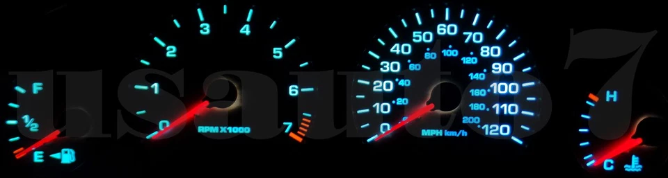 NEW Dash Cluster Gauge White LED LIGHT BULB KIT Fit 98-04 Dodge Intrepid 2nd Gen - Изображение 2 из 4