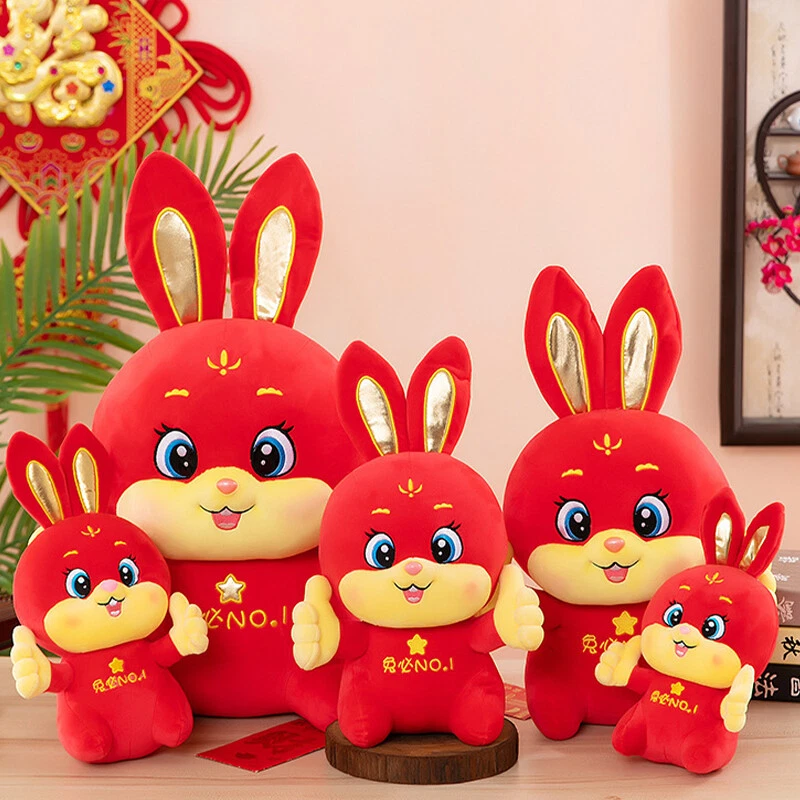 2023 Year of the Rabbit Zodiac Chinese New Year Personalized Plush Gift Set  – Say it with a Stuffed Animal