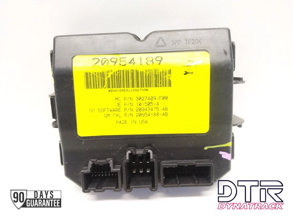 Cadillac SRX 2010-2016 Rear Power Liftgate Tailgate Door Module 20954189 OEM Foto 3 de 4