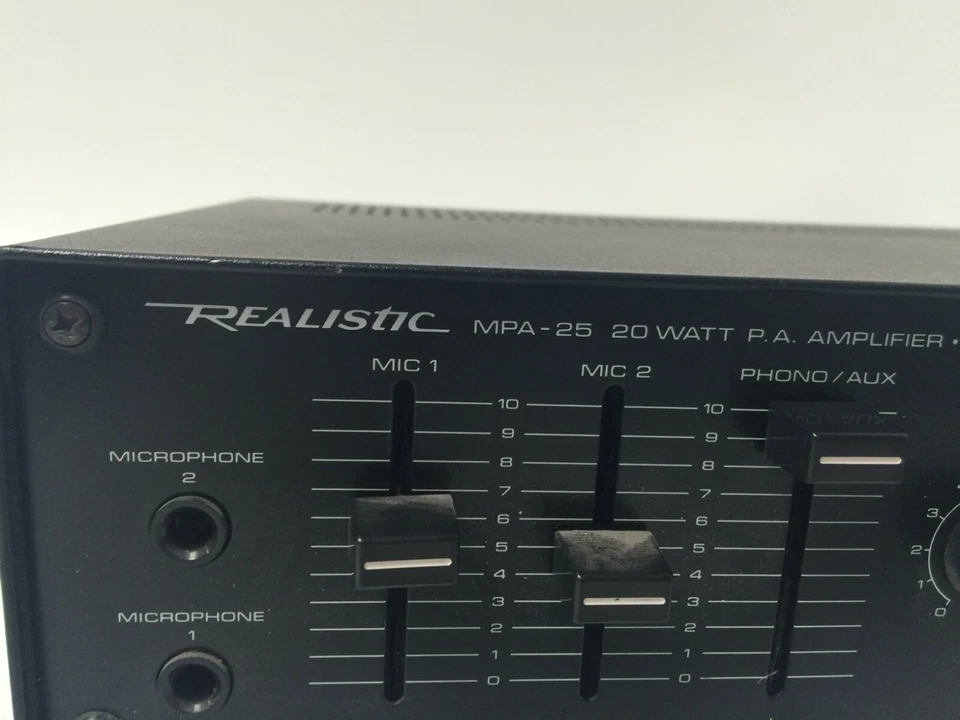 Amplificador realista MPA-25 Foto 3 de 4