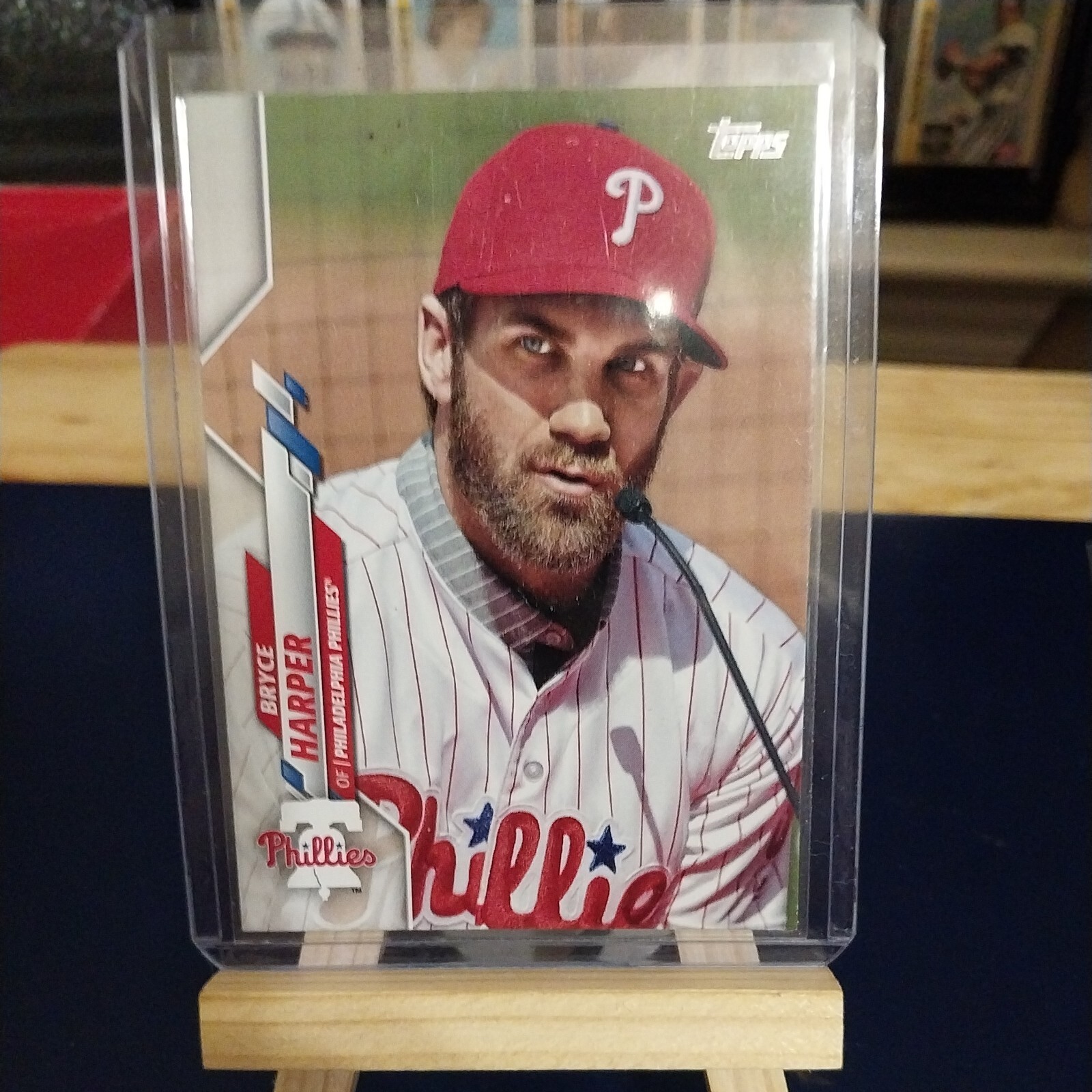 2020 Topps Update  SP Photo Variation  Conference, Vertical #U-279 Bryce Harper