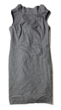 Preowned- Banana Republic Sleeveless Pullover Wool Shift Dress Womens (Size 10)