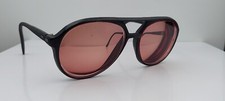 Vintage Ziari ZR150 Black Pilot Sunglasses France FRAMES ONLY