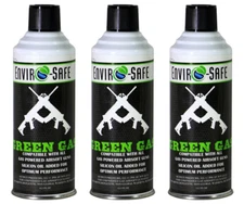 Green Gas, Law Enforcement  Military Approved, Air Gun, Air Soft, 3 cans