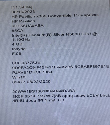 HP Pavilion x360 Convertible 11m-ap0xxx Motherboard - Bild 3 von 4