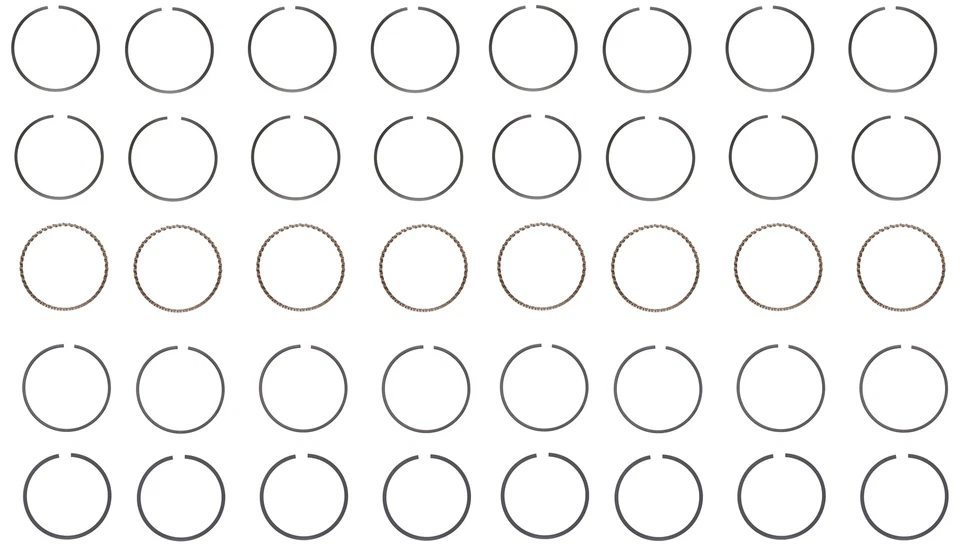 Enginetech RMF351WAP | Premium Re-Ring Kit for 69-76 Ford 5.8L/351 V8 Windsor - Image 3 of 4