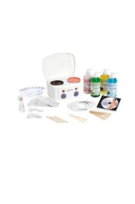 Satin Smooth Professional Double Wax Warmer Deluxe Series With Lotion And Wax