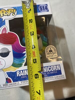 Funko Pop Inside Out Rainbow Unicorn Disney Parks Exclusive 514