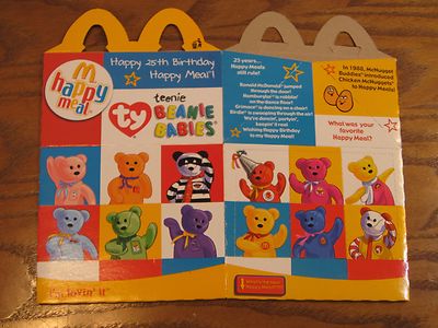 mcdonalds happy meal beanie babies