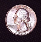 1951-P Washington Quarter 25(C) Silver Uncirculated #C129