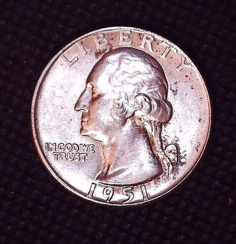 1951-P Washington Quarter 25(C) Silver Uncirculated #C129