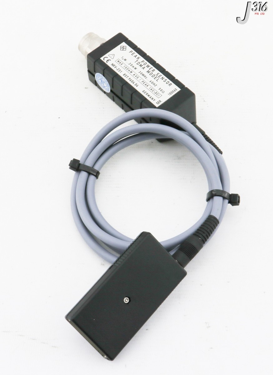 32394 ROHDE & SCHWARZ PEAK POWER SENSOR, TDMA MODEL, 857-9604-04