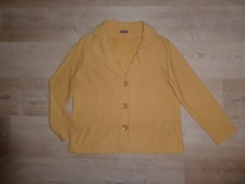 GERRY WEBER Blazer Wolle Elegant Senfgelb Gr.46 **w.NEU** C0