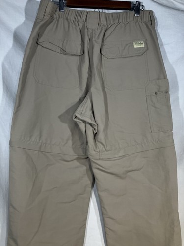 Cabela's pants Convertible Men's 32 Reg Tan Large Nylon Hike Outdoor - Picture 11 of 16