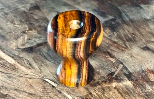 Custom Exotic Cocobolo Wood Knob for Lie Nielsen No 140 Skew Block Plane - Picture 2 of 3