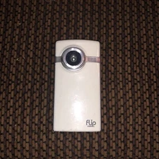 Flip Video Recorder Model PSV-551 White 60 minutes VGA Format -  