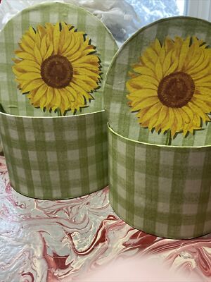 2 sunflower boxes 2 Sizes