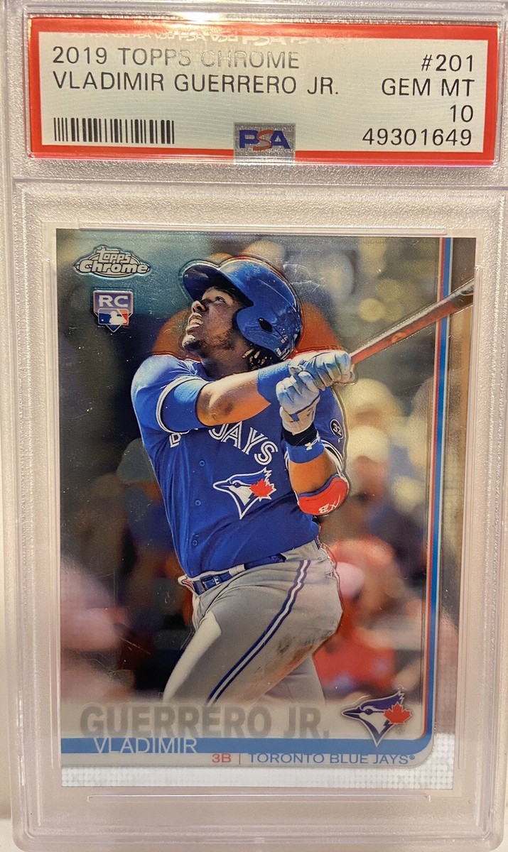 2019 Topps Chrome Vladimir Guerrero Jr *PSA10* Rookie Card 2019 Topps Chrome Vladimir Guerrero Jr *PSA10* Rookie Card