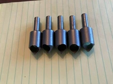 5 pcs NEW ZERO FLUTE Weldon Style 82 degree Countersink Tool