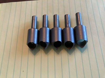 5 pcs NEW ZERO FLUTE Weldon Style 82 degree Countersink Tool