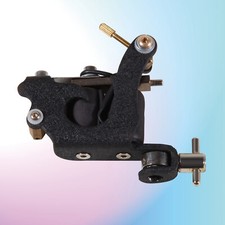 Tattoo Supply Cast Iron 10 Wrap Coils Tattoo Machine Liner Shader Black M16B