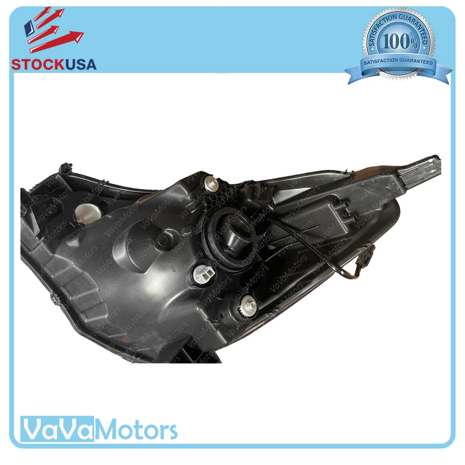 Conjunto de faros derecho pasajero para Mitsubishi Mirage G4 2017 2018 2019 2020 Foto 3 de 4