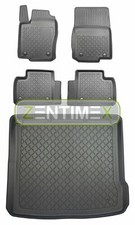Z330531 SET Kofferraumwanne Gummifußmatten für Mercedes M-Klasse Airmatic W166 S